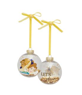 Ornament Ball Set: 7x Beauty & the Beast