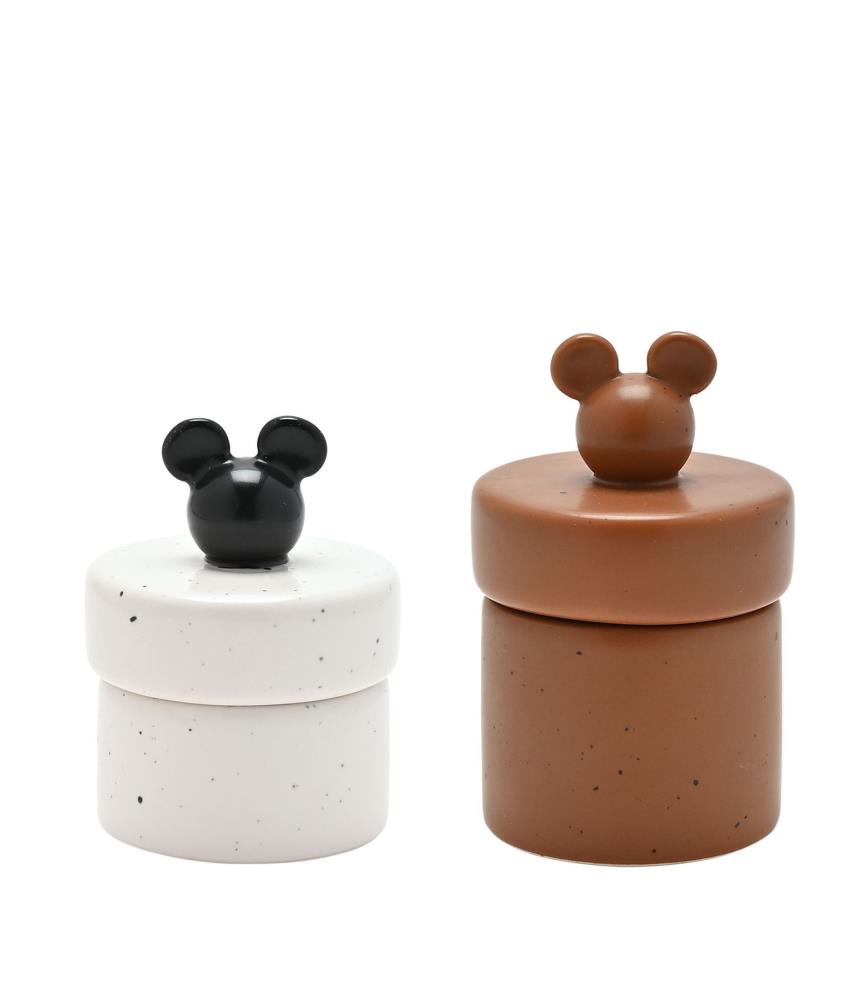 Mickey Head Set of 2 Trinket Pots