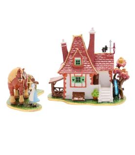 Icon Cottage Scene Trinket Box - Beauty & the Beast