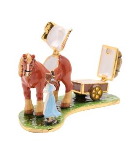Icon Cottage Scene Trinket Box - Beauty & the Beast
