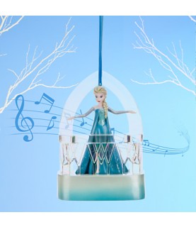 Elsa Singing Sketchbook ornament