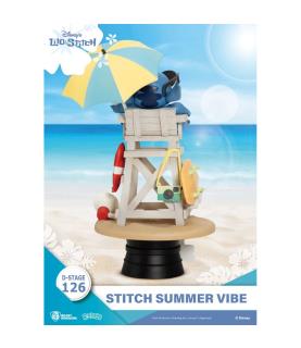 D-Stage PVC Diorama Stitch Summer Vibe