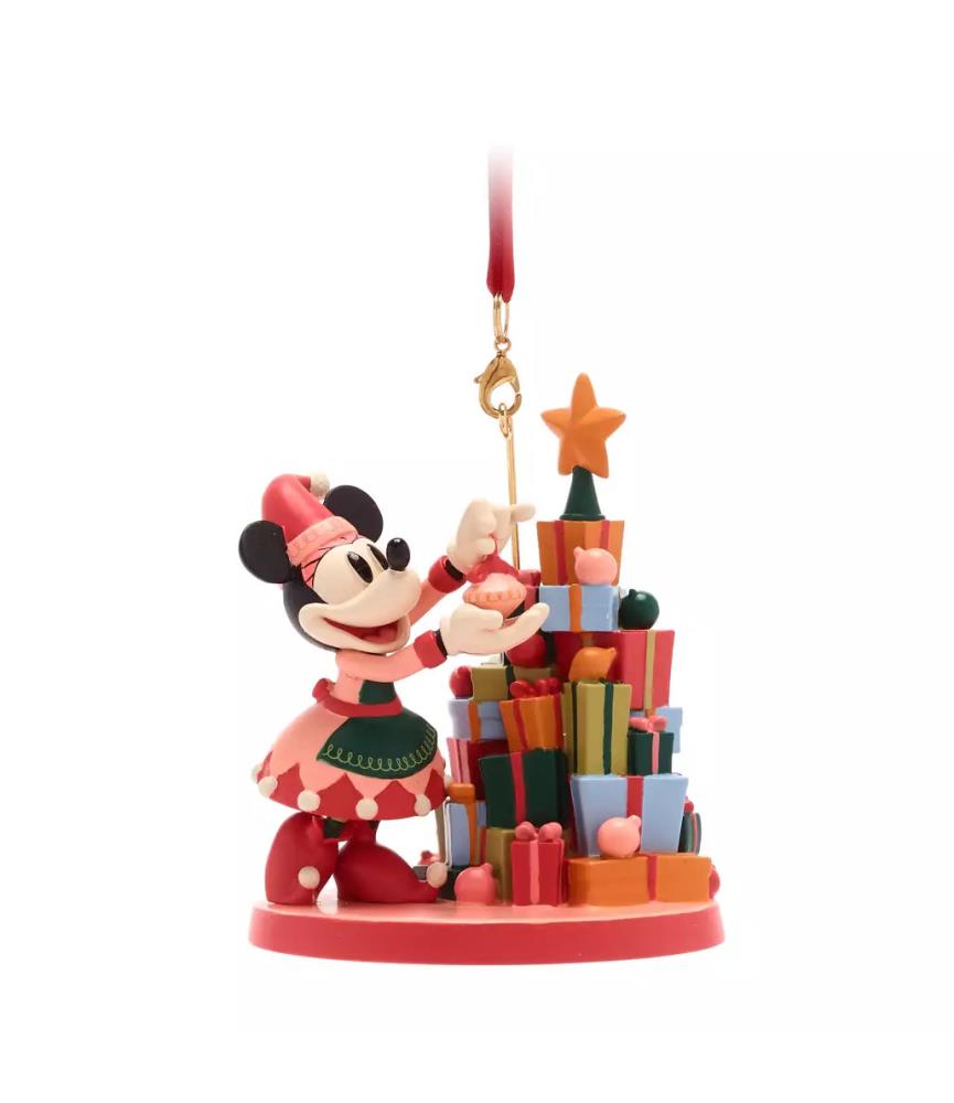 Minnie Mouse Festive Ornament