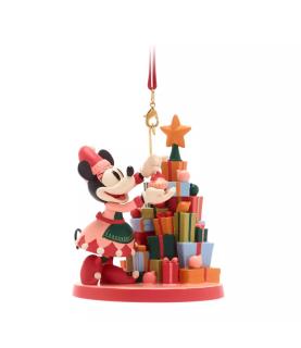 Minnie Mouse Festive Ornament