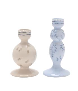 Alice in Wonderland set of 2 candle holders