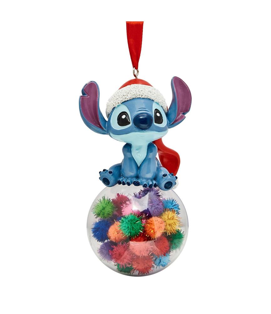 Stitch on Bauble resin hanging decoration