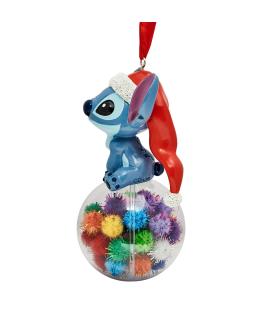 Stitch on Bauble resin hanging decoration