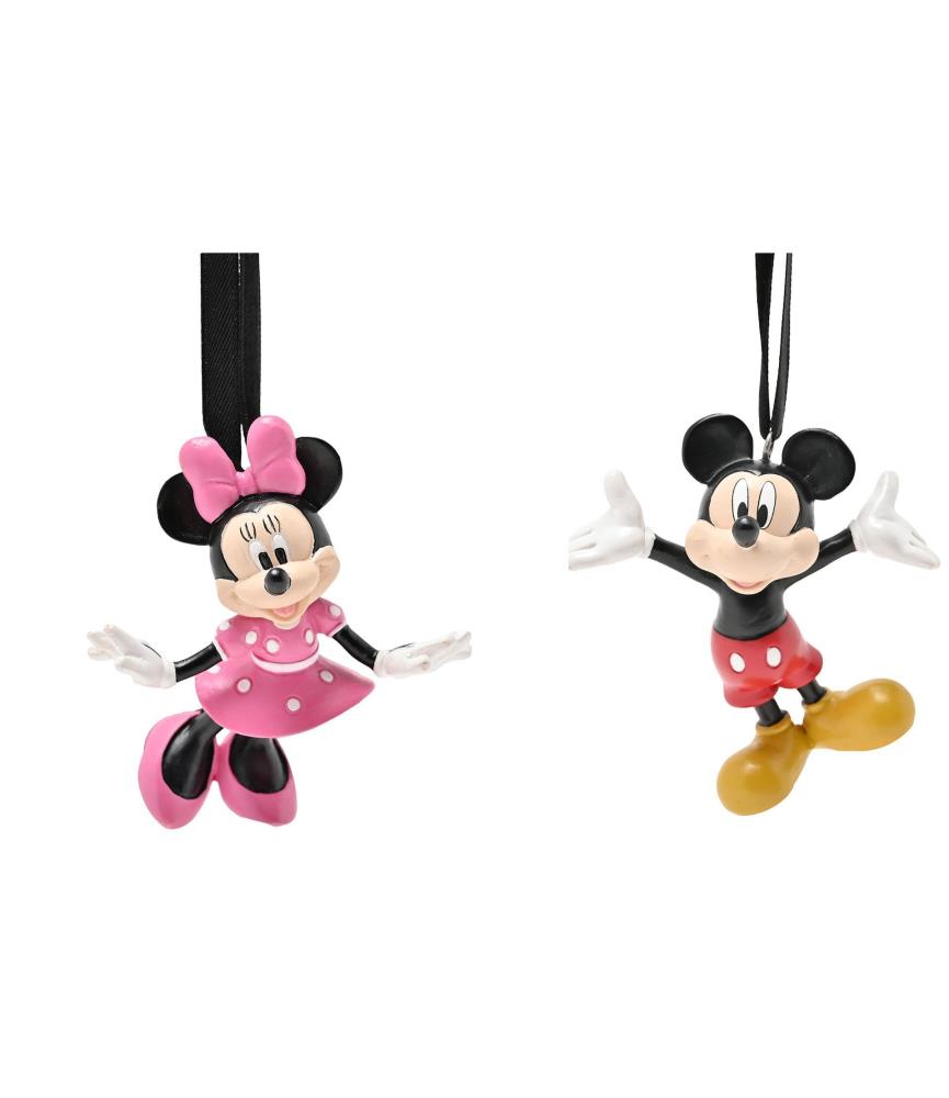 Hanging Decorations Set of 2 - Minnie & Mickey