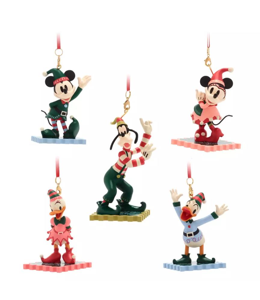 Mickey Mouse and Friends Ornament Set