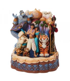 "A Wondrous Place": Aladdin Carved By Heart