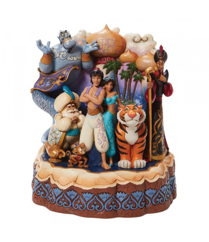 "A Wondrous Place": Aladdin Carved By Heart