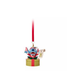 Stitch Festive Sketchbook Ornament, Lilo & Stitch