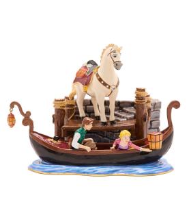 Icon Cottage Scene Trinket Box - Maximus & Rapunzel