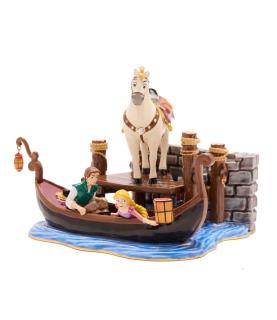 Icon Cottage Scene Trinket Box - Maximus & Rapunzel