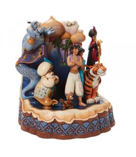 "A Wondrous Place": Aladdin Carved By Heart