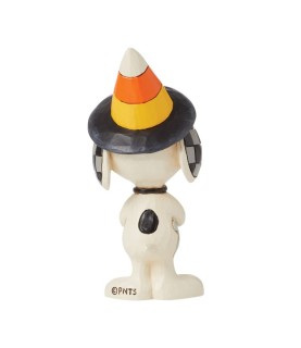 Snoopy with Candy Corn Hat Mini Figurine (Expected)