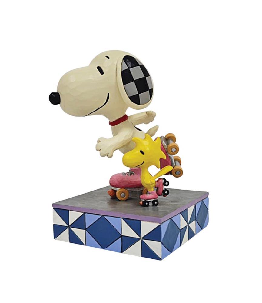 The Wheel Deal: Snoopy Roller Skating Figurine