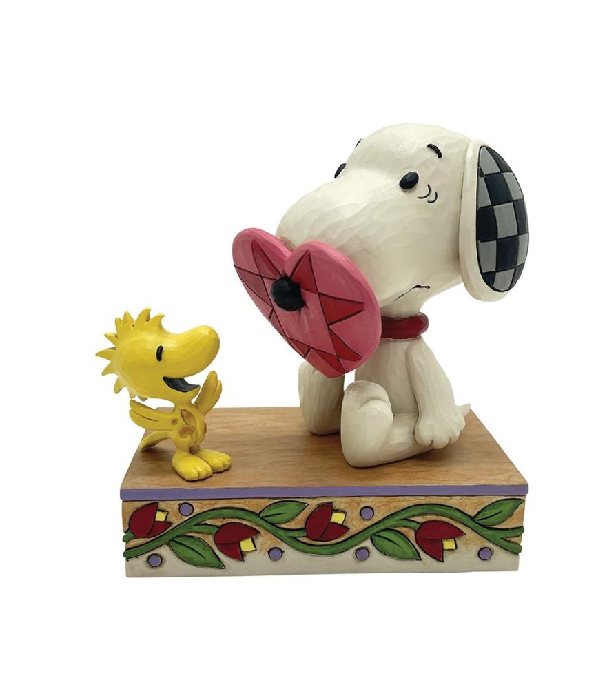 Love & Laughter: Snoopy with Heart on Nose