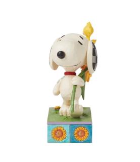 Sunsational Friendship: Snoopy Sunflower Figurine