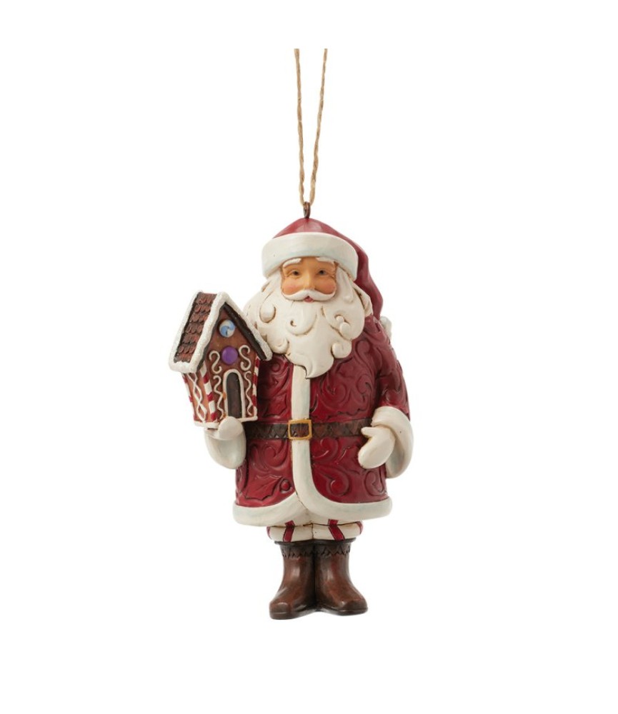 Gingerbread Santa Hanging Ornament (Exp 2025-08-27)