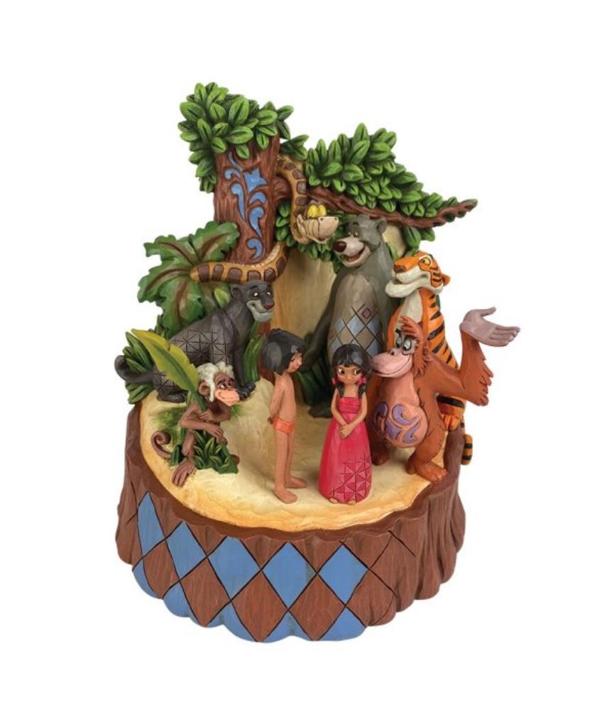 Jungle Book Carved by Heart Figurine
