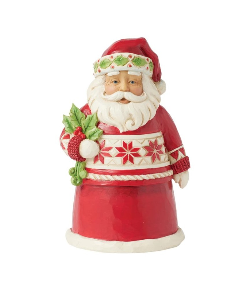 Holly Berry Noel: Santa Pint with Holly (Exp 2025-06-30)