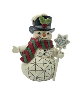 Snowman with Snowflake Staff Mini Figurine (Exp 2025-08-27)