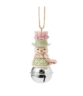 Sweets Snowman on Bell Hanging Ornament (Expected)
