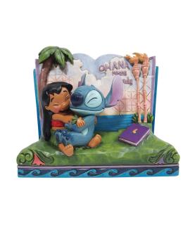 "Ohana Means Family": Lilo & Stitch Story Book (Signed by Jim Shore)