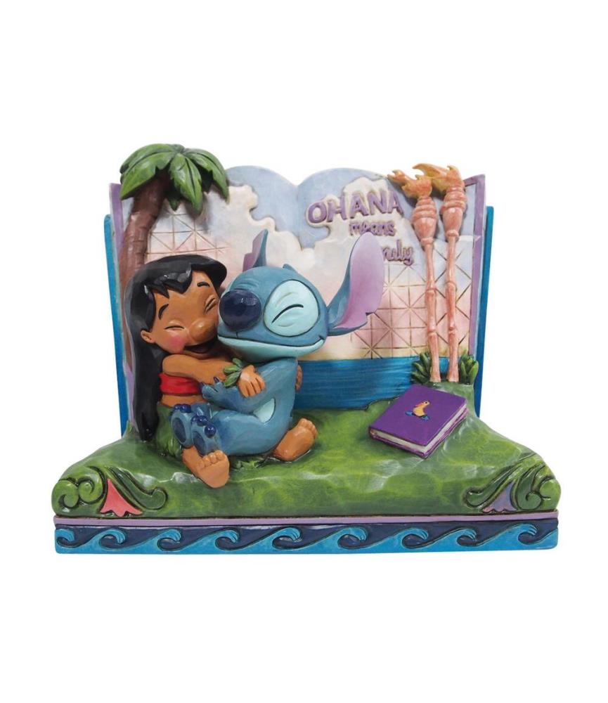 "Ohana Means Family": Lilo & Stitch Story Book (Signed by Jim Shore)