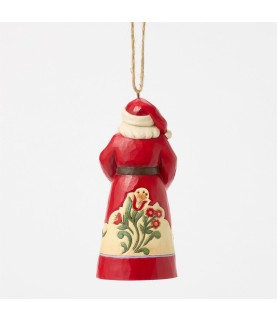 Santa with Pets Hanging Ornament (Expected)