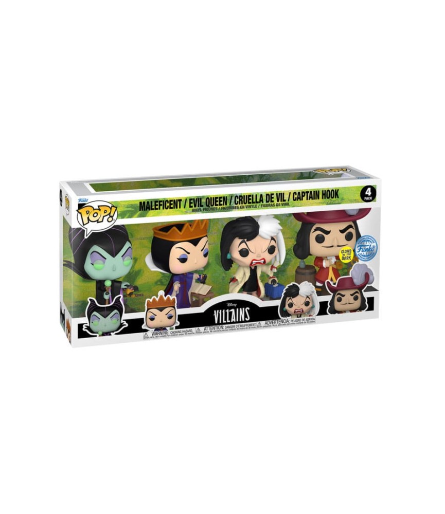 Disney Villains POP! Movies Vinyl Figure 4-Pack Villains (Expected)