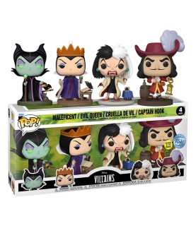 Disney Villains POP! Movies Vinyl Figure 4-Pack Villains (Expected)