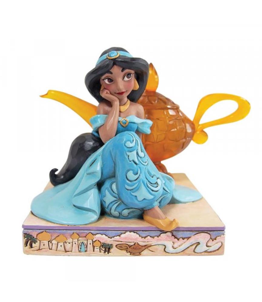 Jasmine and Genie Lamp Figurine