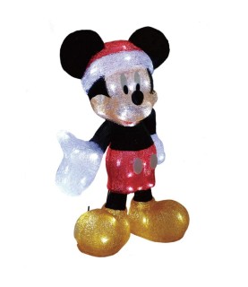 Vooruitbetaling: Mickey Mouse Christmas Large Lit Figurine (Expected)