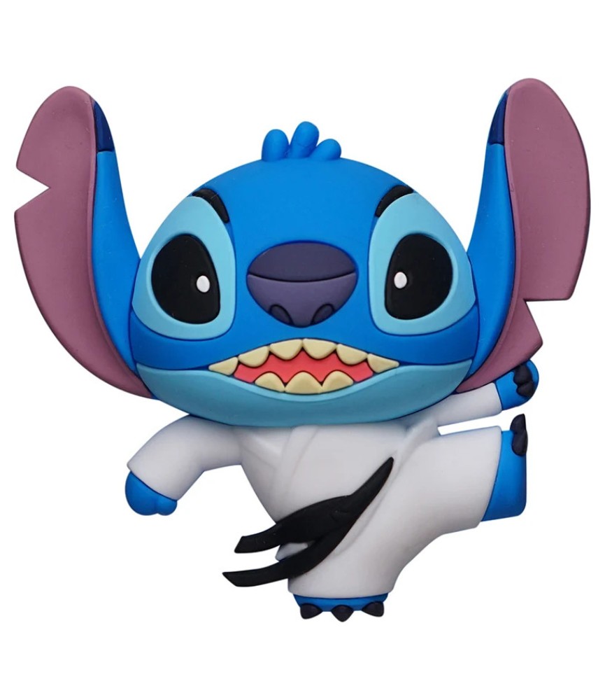 Stitch taekwondo - 3D foam collectible magnet