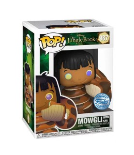 Pop! Disney: Jungle Book - Mowgli With Kaa (no987)