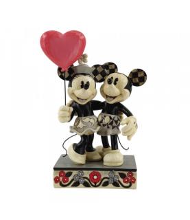 "Love is in the air": Mickey and Minnie with Love Balloon