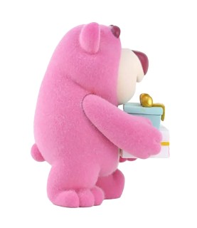 Flocked Lotso with Gifts Figurine