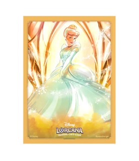 Lorcana w7: Card Sleeves: Archazia’s Island - UK - Cinderella