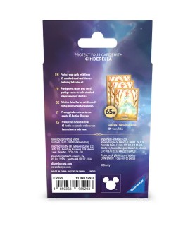 Lorcana w7: Card Sleeves: Archazia’s Island - UK - Cinderella