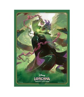 Lorcana w7: Card Sleeves: Archazia’s Island - UK - Ursula