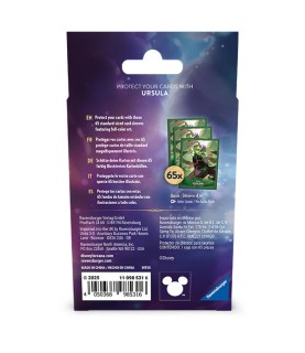 Lorcana w7: Card Sleeves: Archazia’s Island - UK - Ursula