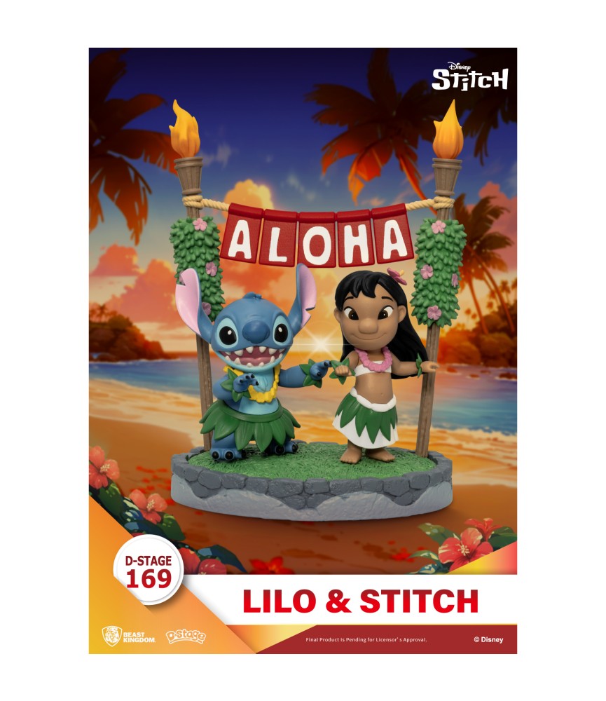 Vooruitbetaling: Stitch Aloha  Diorama D-Stage (Expected)