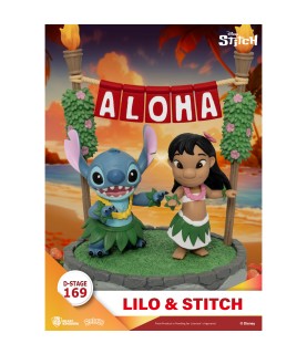 Vooruitbetaling: Stitch Aloha  Diorama D-Stage (Expected)