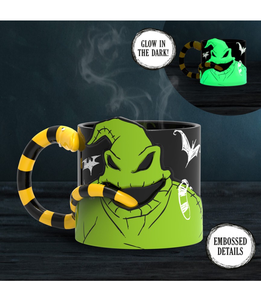 Nightmare Before Christmas Oogie Boogie Shaped Mug (Exp 07/2025)