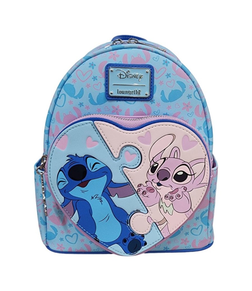 Loungefly Mini Backpack - Stitch & Angel Exclusive Edition (Exp 04/2025)