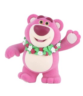 Flocked Lotso with flower necklace Figurine