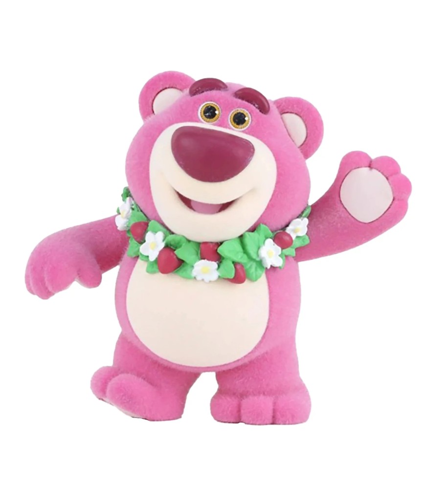 Flocked Lotso with flower necklace Figurine