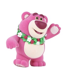 Flocked Lotso with flower necklace Figurine